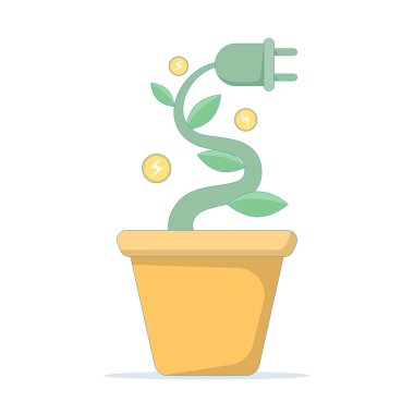 Enerji tasarrufu kavramı. Enerji tasarrufu tabelası, elektrik tasarrufu, çevre koruma, çevre dostu ve çevre günü. Dünyayı kurtarın, çevre koruması, çevre dostu.