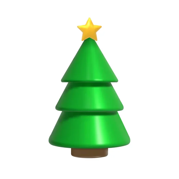 Vánoční Jiskřivý Jasný Strom Veselé Vánoce Šťastný Nový Rok Holiday — Stockový vektor