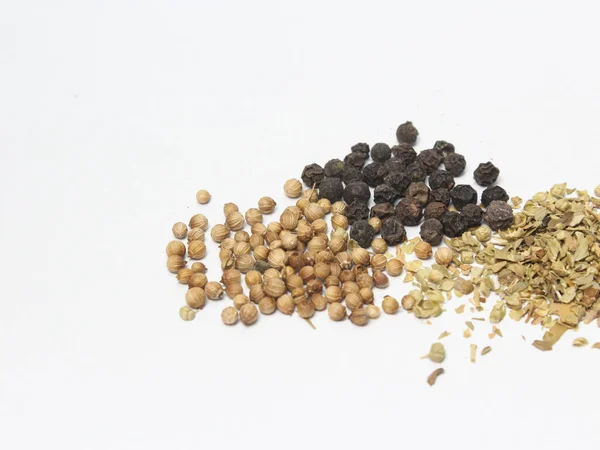 fresh herbs and spices are ready to be sold in the market