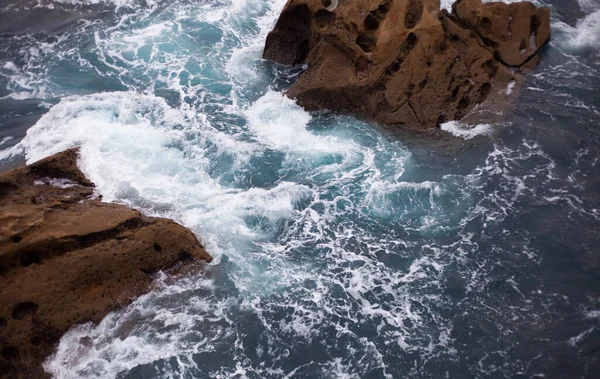 stock image San Sebastian waves and ocean