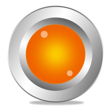 Zarif renkli düğme vektör resmi. Zarif renkli bir düğmenin vektör görüntüsü.