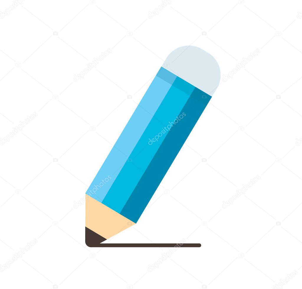 Pencil icon vector illustration