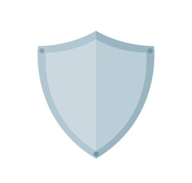 Koruma kalkanı. vektör illüstrasyonu