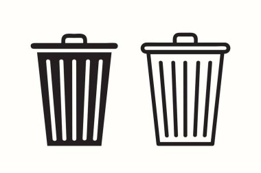 Çöp kutusu olabilir vektör çizim