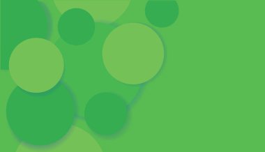 Çember Geometrik arkaplan vektörü çizimi