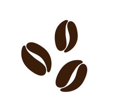 kahve çekirdekleri vektör çizim