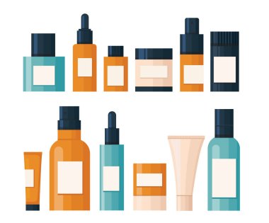 Cilt ürünleri vektör çizimi