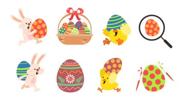 Paskalya Yumurtası Çizgi Film Karakterleri Koleksiyonu