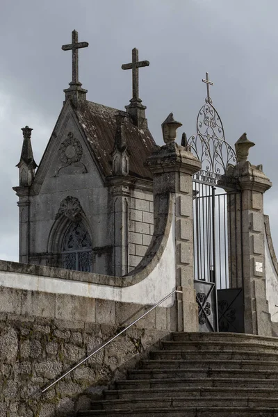 Povoa de Lanhoso Cemetery Entrance, Braga, Portugal.