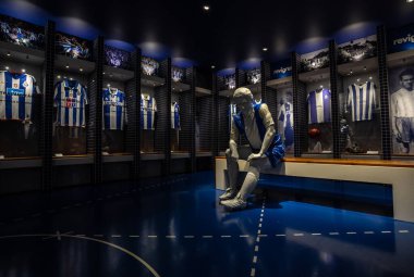 18 Haziran 2023, Porto Futbol Takımı Müzesi 'nde Giyinme Şovu Odası 