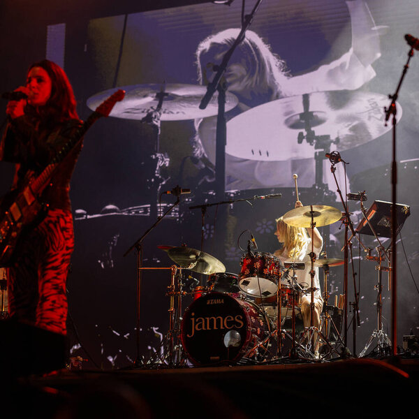 20 August 2025, The Pop Rock Band "JAMES" Live in CA Vilar de Mouros Festival, Vilar de Mouros, Portugal.