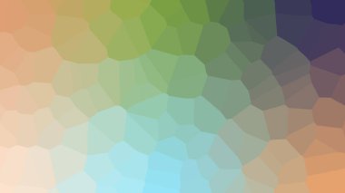 Soyut arkaplan kristal gradyan renk tasarımı