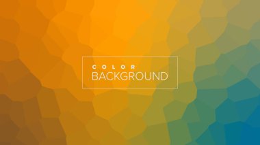 Soyut arkaplan kristal gradyan renk tasarımı