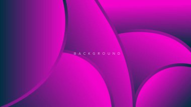 Soyut arkaplan pankart eğrisi gradyan renk tasarım vektörü