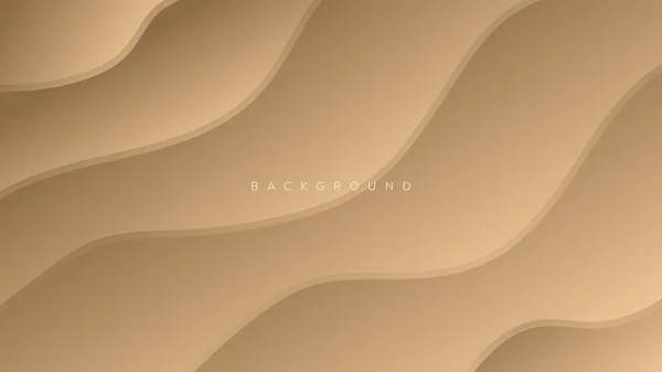 Abstract Background Banner Wave Gradient Color Design Vector — Stock Vector