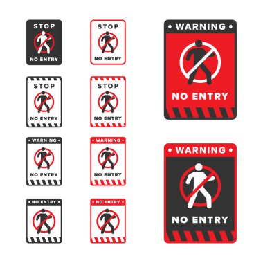 Giriş simgesi işareti vektör tasarımı kırmızı rengi yok