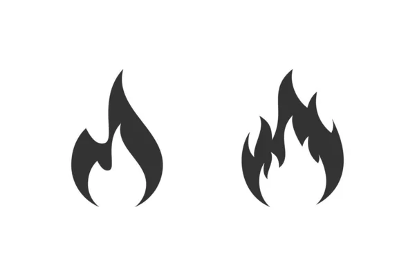 Entflammbare Symbolzeichenvektorkonstruktion — Stockvektor