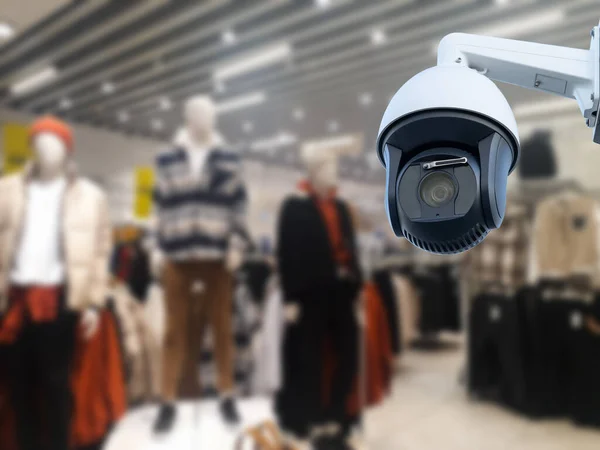 Cctv Camera Spy Shopping Mall — Stockfoto