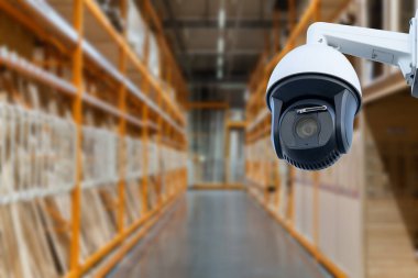CCTV kamera veya endüstriyel fabrika içinde faaliyet gözetim