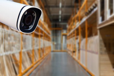 CCTV kamera veya endüstriyel fabrika içinde faaliyet gözetim