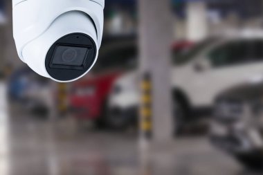 Otoparka güvenlik kameraları yerleştirildi.