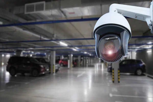 IP CCTV camera security protection system installing parking building car