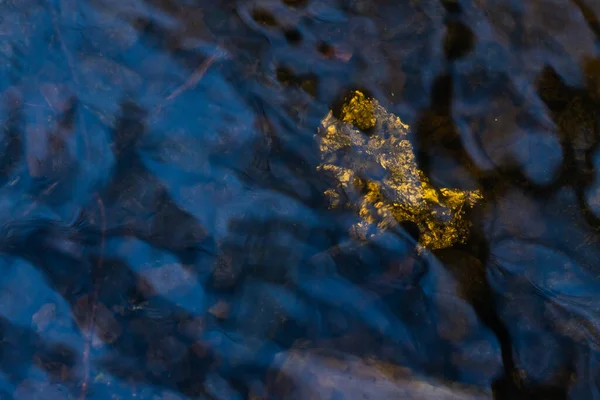 Видобутку Золота Самородок Від Річки Австрії Справжній Золотий — стокове фото