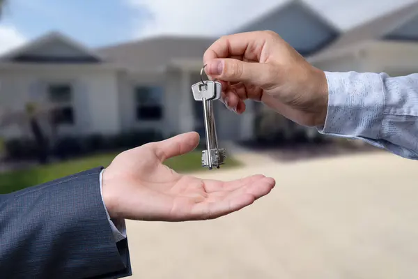 Home buyers are taking home keys from sellers. Sell your house, rent house and buy ideas