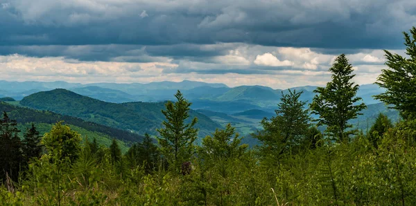 Strazovske Vrchy Nin Nearee Tepeleri Mala Fatra Dağlarının Güneyindeki Czech — Stok fotoğraf