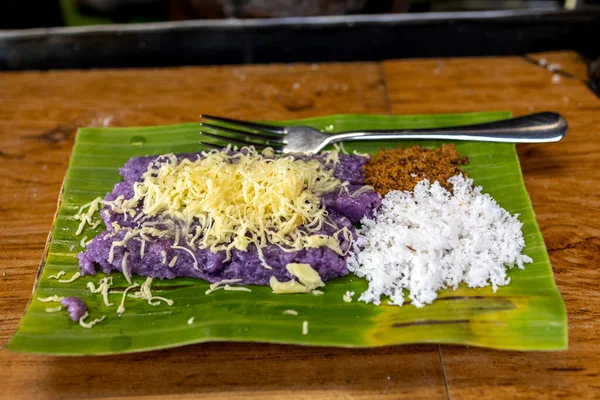 Популярні Традиційні Філіппінські Пустельні Рисові Путо Бубони — стокове фото