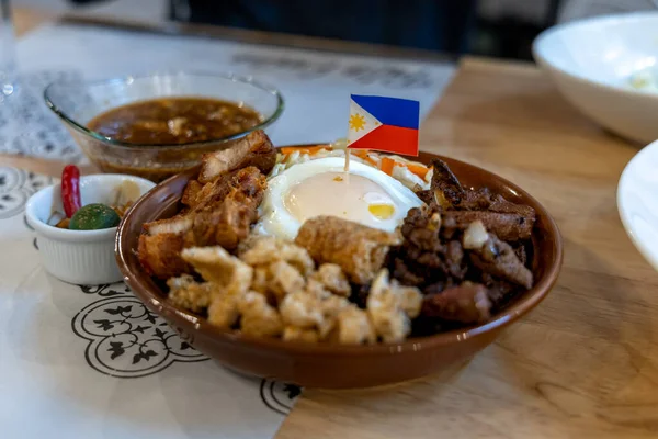 Pancit Batil Patung Beroemde Noedelschotel Uit Tuguegarao Filipijnen — Stockfoto