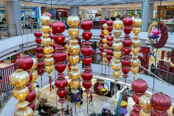 Dekoration Des Chinatown Einkaufszentrums Manila Philippinen — Stockfoto