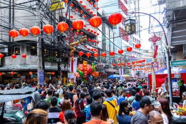 2 Şubat 2024 Manila Çin Mahallesi 'nde Yeni Yıl Kutlaması, Manila, Filipinler