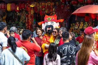 2 Şubat 2024 Manila Çin Mahallesi 'nde Yeni Yıl Kutlaması, Manila, Filipinler