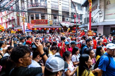 2 Şubat 2024 Manila Çin Mahallesi 'nde Yeni Yıl Kutlaması, Manila, Filipinler