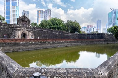 Intramuros Fort Santiago, Filipinler, Manila, Filipinler 'de tarihi bir yer.