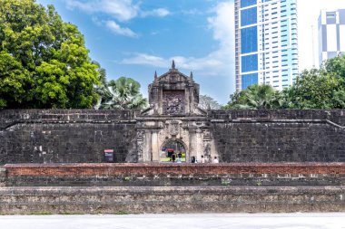 Intramuros Fort Santiago, Filipinler, Manila, Filipinler 'de tarihi bir yer.