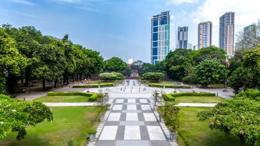 Manila 'nın güzel şehri, Filipinler insansız hava aracı tarafından alındı.