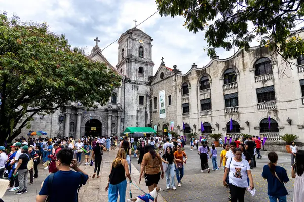 Mart 2024 Paskalya Manila Filipinler Intramuros Taki San Agustin Kilisesi Telifsiz Stok Imajlar