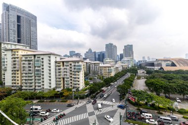 Sep 27, 2024 Cityscape of BGC, a new downtown in Metro Manila, Philippines. clipart