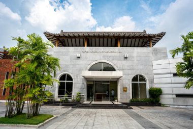 5 Ekim 2024 PEFTOK (Kore Filipin Seferberlik Gücü) Taguig şehrindeki Kore Savaş Anma Salonu, Metro Manila, Filipinler