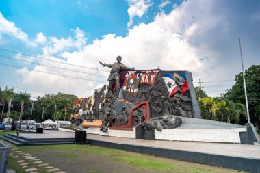 Andres Bonifacio 'nun heykeli Manila Belediye Binası, Filipinler