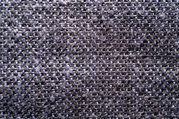 Tessuto Texture Sfondo Dettaglio Del Materiale Tessile Tela Struttura Macro — Foto Stock