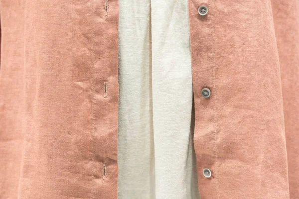 Закрытие Текстуры Цветной Рубашки Фона — стоковое фото