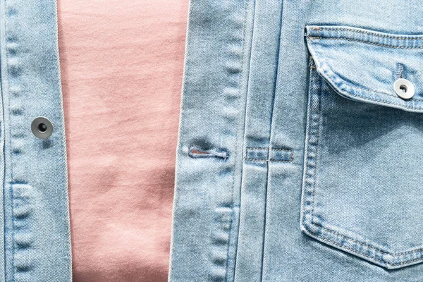 close up of color shirt texture or background