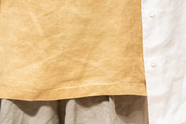 Крупним Планом Текстура Кольорової Сорочки Або Фон — стокове фото