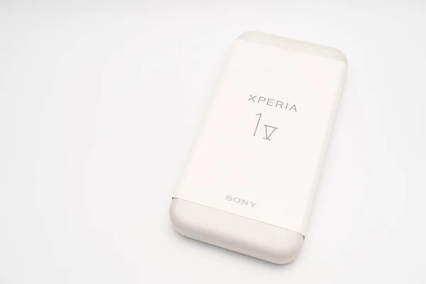 Sony Xperia Nin Kağıt Ambalajı Geri Dönüşümlü Kağıt Takımı Sıfır — Stok fotoğraf