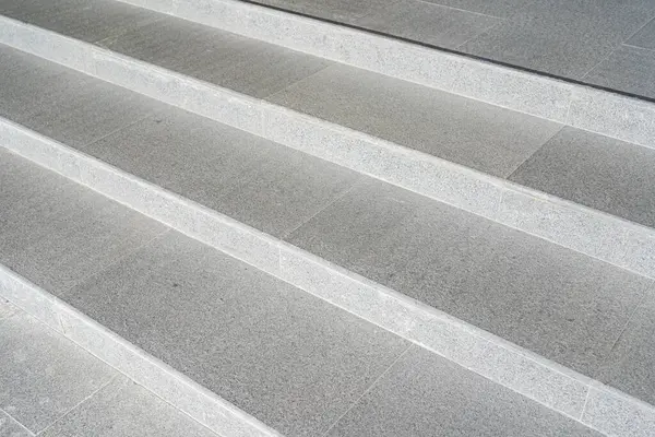 Granit Merdiven Perspektifi. Modern Minimalist Şehir Adımları. Arkaplan ve Boşluğu Kopyala.