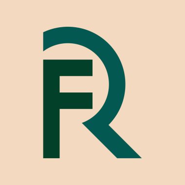 ilk harf monogram logo tasarımı