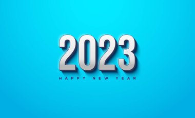 Gerçekçi 3 boyutlu rakamlarla 2023 yılınız kutlu olsun.